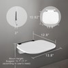 Easywow Folding Shower Chair Wall Mounted Fold Down Shower Seat