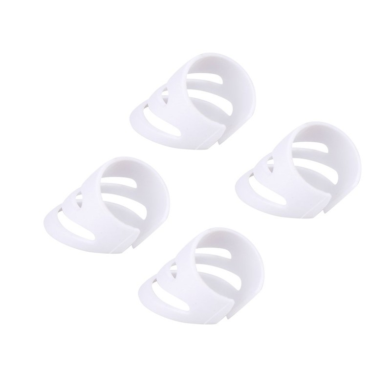 Guitar Finger Thumb Pick Protector,4Pcs Plastic DIY Finger Picks Protector