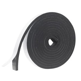 Foam Insulation Tape self Adhesive,3/8in x 1/4in x 33Ft Weather Stripping for Doors and Windows,Sound Proof soundproofing Door Seal,Weatherstrip,Pipe Cooling, Air Conditioning Seal Strip