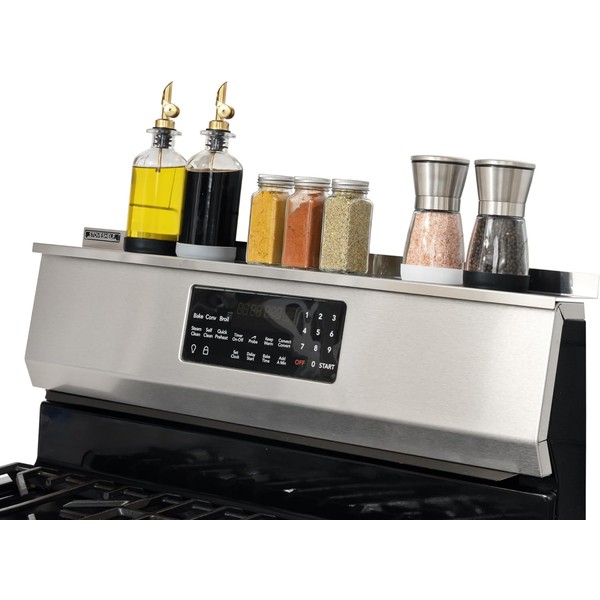 STOVE SHELF StoveShelf 30" Length Stainless Steel Finish Magnetic Shelf