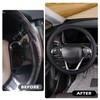 atnayo Leather Steering Wheel Cover, Anti Slip Breathable Car Covers