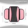 Car Center Console Cover, Leather Soft Armrest Seat Storage Box