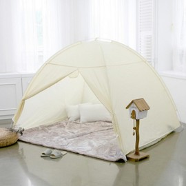 3-Person Camping Heating Tent - Large, Windproof, Insulated for Cold Weather & Draft Blocking Portable Heating Warm Beige