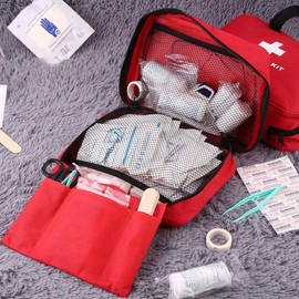 ASA TECHMED First Aid Kit Compact, Lightweight for Emergencies at Home, Workplace, Outdoors, Car, Camping, Sports, Hiking & Survival, Fully Stocked First Aid Kit (Combo)…