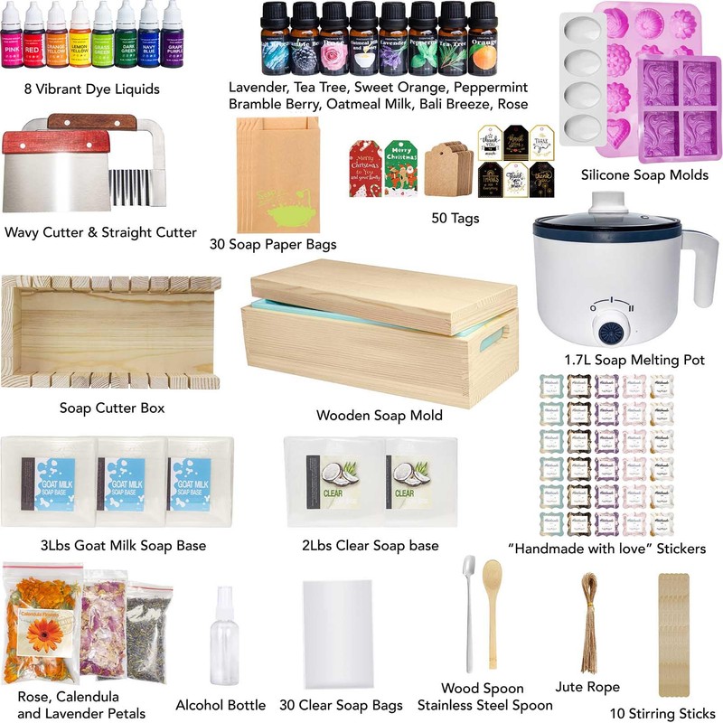 Soap Making Kit for Adults and Kids - Soap Making