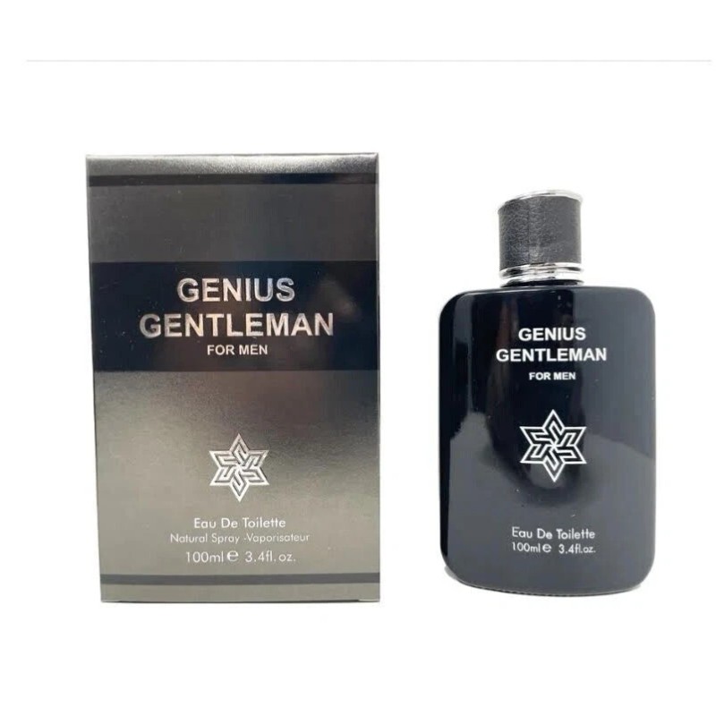 Fragrance Couture GENIUS GENTLEMAN for MEN designer 3.4 oz EDP