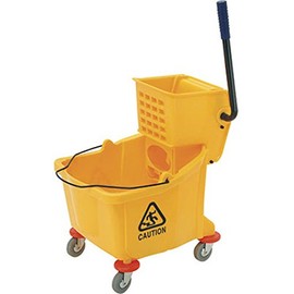 Mop Bucket with Wringer - 35 Quart