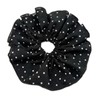 Jumbo Chic Two Layered Hair Scrunchies Chiffon Fabric Elastic Hair