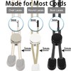 Pack of 24 Cord Locks Metal 2 Hole and Cord