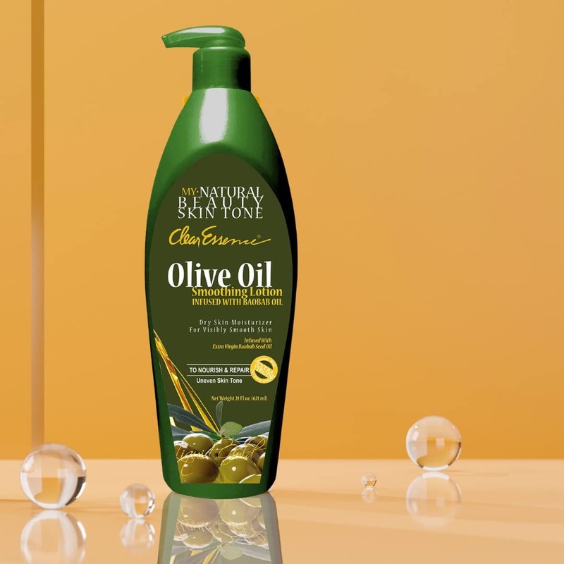 Clear Essence MNB Skin Tone Olive Oil Smoothing Lotion 21oz