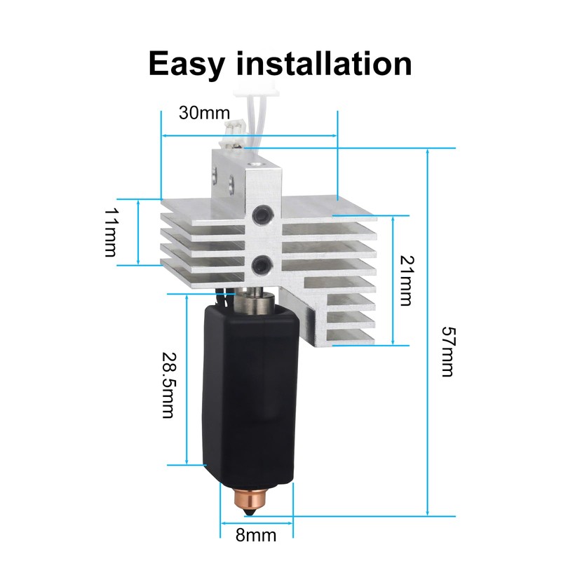 xirbbo 0.4MM High end Ceramic Hotend for Centauri Carbon Print