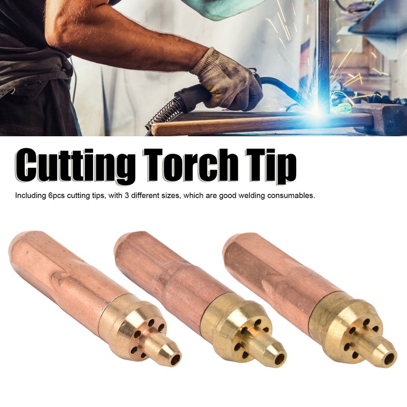 2 Sets Cutting Tips Propane Oxygen Gas Welding Nozzles Torch