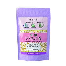 Kaedong Meisha Organic Jasmine Tea Bags 0.05 oz (1.2 g) x 15 Packets x 20 Bags