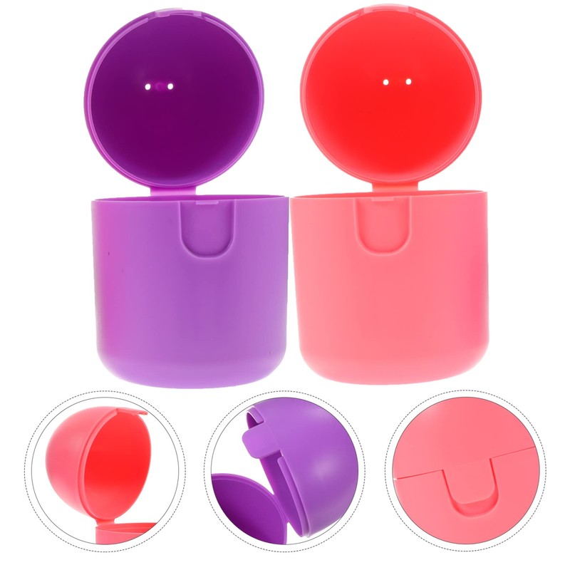 Baluue 4pcs Period Cup Storage Case High-temperature Resistant Tool for