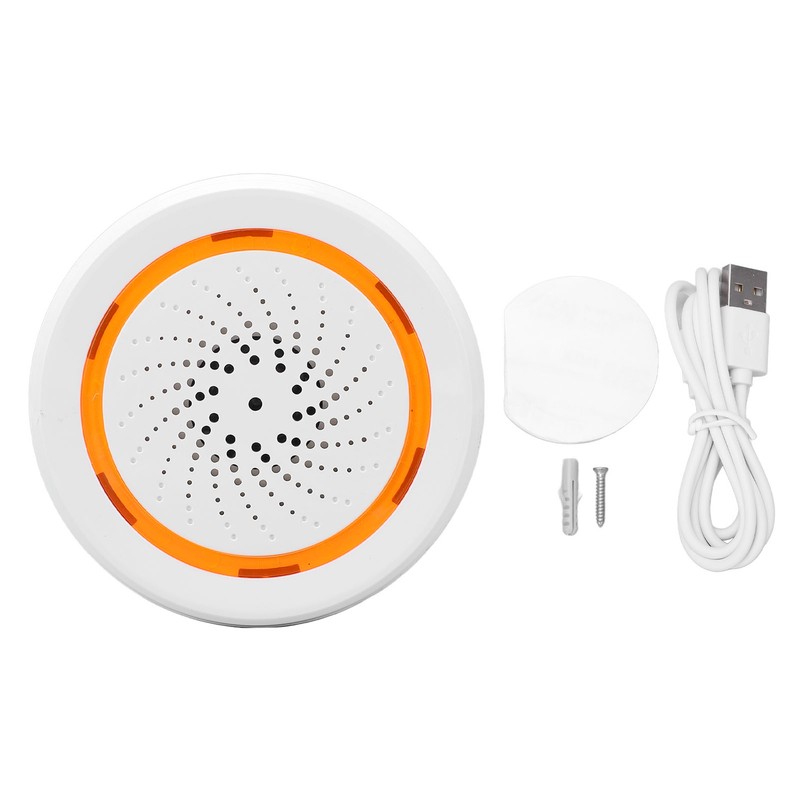 Smart Sound and Light Alarm 2.4GHZ Wireless APP Remote Control