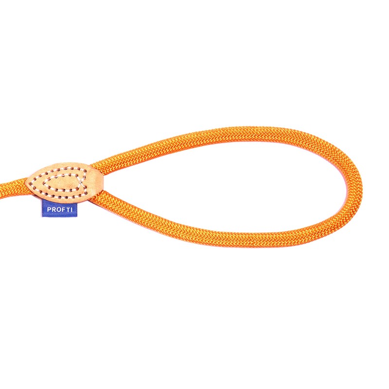 Profti Retriever Lead made from Nylon, Leather Elements, Pull Stop,