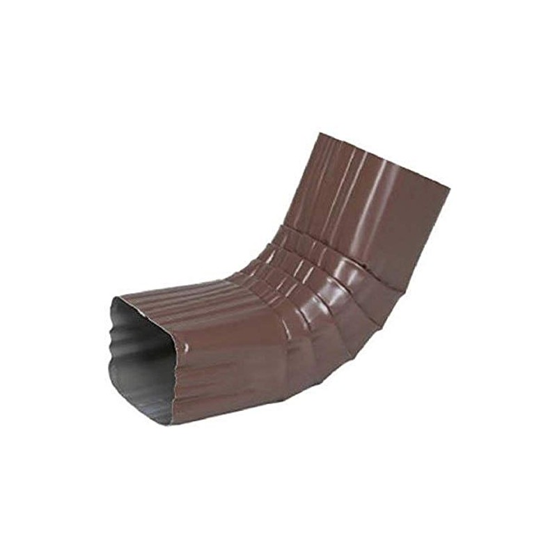 AMERIMAX HOME PRODUCTS 4526419 3x4 Aluminum A Elbow, Brown