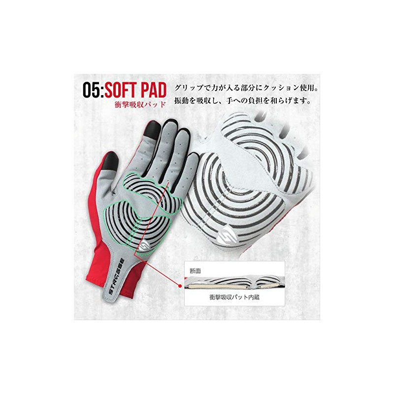 ＳＴＲＡＳＳＥ STRASSE sports actiity Gloves Simulator Racing Driving Steering Wheel