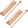 Yeshone 2 Set Hand Chimes for Classroom Meditation Chimes Bells
