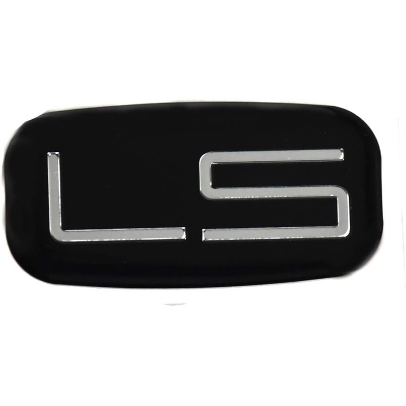 2Pcs LS Cab Emblem Badge 3D Logo Roof Pillar Replacement