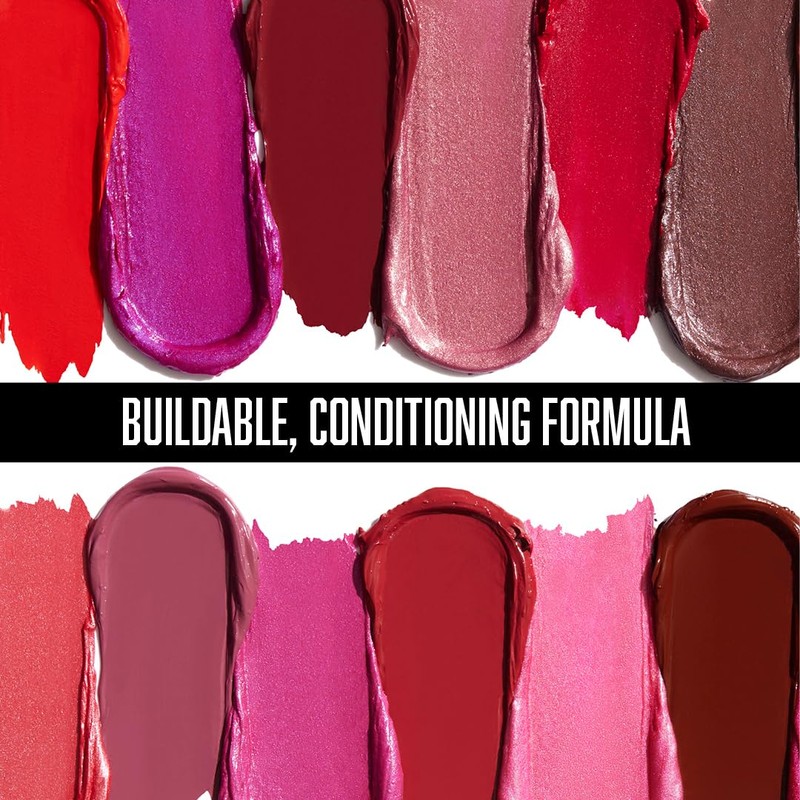 wet n wild Silk Finish Lipstick, Hydrating Rich Buildable Lip