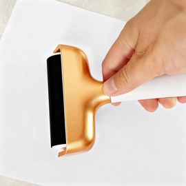 Brayer Roller for Cricut/Silhouette/Brother Crafting Printmaking Fabric Crafting and T-Shirts Heat Transfer Projects(Gold)