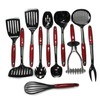 Chef Craft Select Nylon Jumbo Turner/Spatula, 12 inch, Red