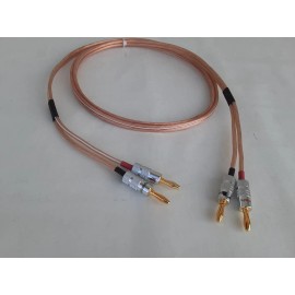 Monster 3 FT Monster Cable High Performance Precision Speaker 12 AWG, W/ Banana Plugs