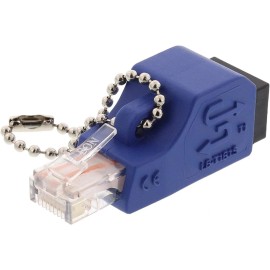 Networx® T1 E1 Loopback Tester Blue Compact Portable Rj45 Cable Testing Device