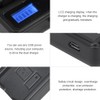 SEIVI EN EL15 Camera Battery Charger LCD Charging Display for