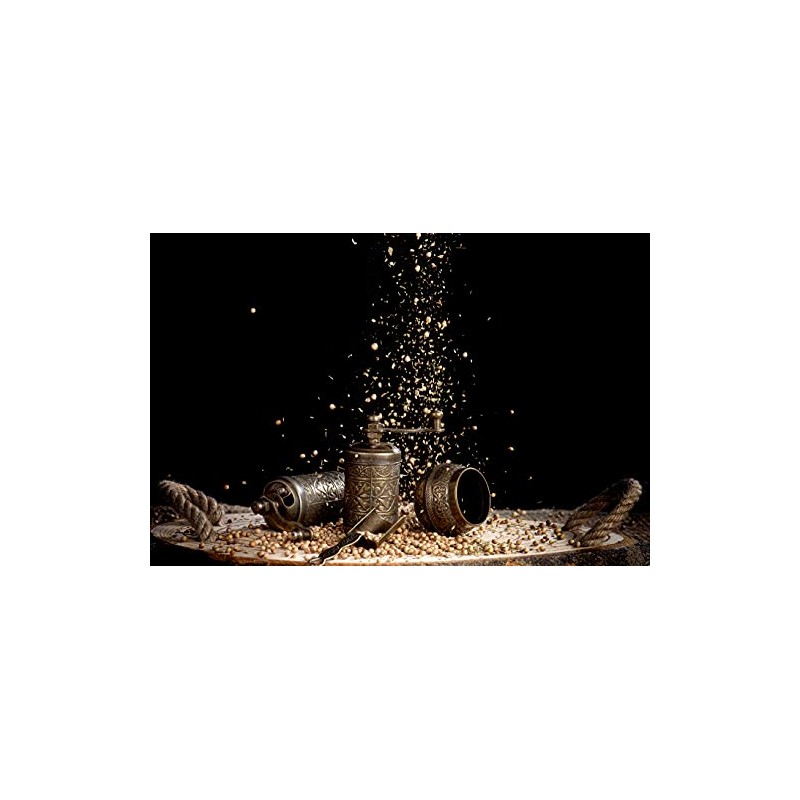 Juego de molinillo de sal y pimienta, molinillo de hierbas,