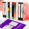 PARLAIM 1/4 Inch Round Color-Code Dot Stickers,4200 Pcs Adhesive Color