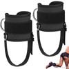 1Pair Ankle Straps for Cable Machine, Ankle cuffs to Improve