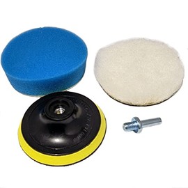 Car/Motorbike Drill Paintwork Buffer 4 PC Kit