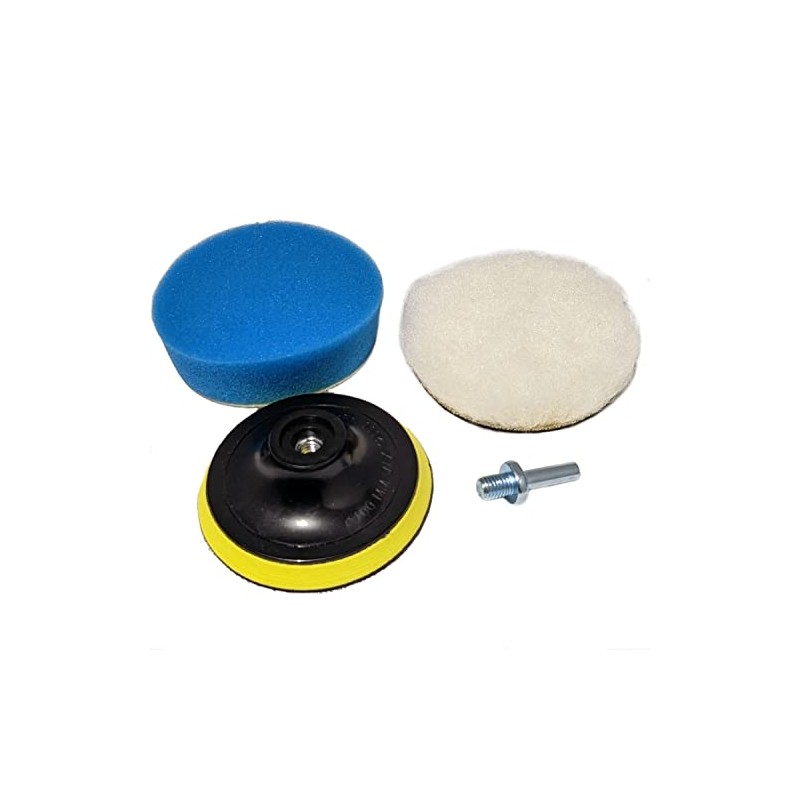 Car/Motorbike Drill Paintwork Buffer 4 PC Kit