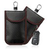 Upgraded Faraday Pouch for Car Keys (2 Pack) with Large