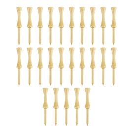 Tabata GV8000 Golf Tee, Tier, Long Tee, Wood Tee, Long, Stepped Extra Long Tee, 2.8 inches (70 mm), Pack of 25