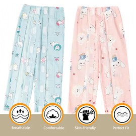 WEEOATAR Breakaway Pants, Full Open, Easy to Wear with Magic Stickers, Adaptive Clothing for Boys and Girls, Post-Surgery Recovery Pants, 120cm/47.2in, Car