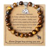XIANNVXI Tiger Eye Bracelet Elephant Bracelet Men Elephant Gifts for
