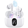 auvisio Wireless Sports Headphones: Wireless In-Ear Headphones with Charging Case,