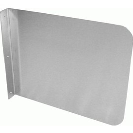 ACE Stainless Steel Wall Mount Splash Guard for Commercial Restaurant Hand Sink and Compartment Prep Sink, NSF Certified (26" W x 12" H)