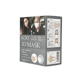 KOO 3D MASK ベージュホワイト 30枚入