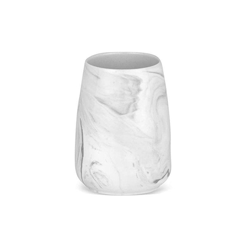 Kleine Wolke 5854901852 Zahnputzbecher Marble, Anthrazit
