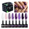 Gel Esmalte Para Uñas Uv Led Semipermanente 8 Colores
