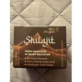 Hima Shilajatu Himalayan Shilajit Resin, Organic, Extremely Potent Fulvic Acid