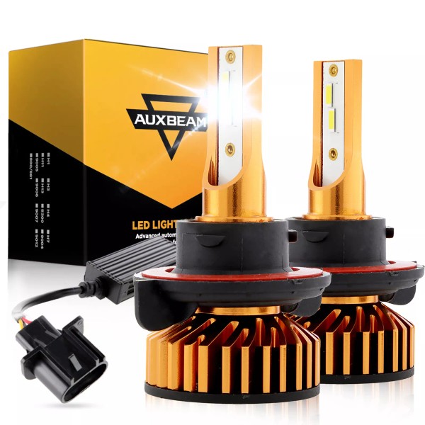 AUXBEAM H13 9008 LED Headlight Conversion Kit High Low Beam
