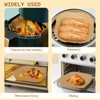 THLO INC 50PCS Air Fryer Parchment Liners 9.0 Inch Disposable