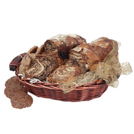 Chanukah Greetings In A Cinnamon Gourmet Food Gift Basket