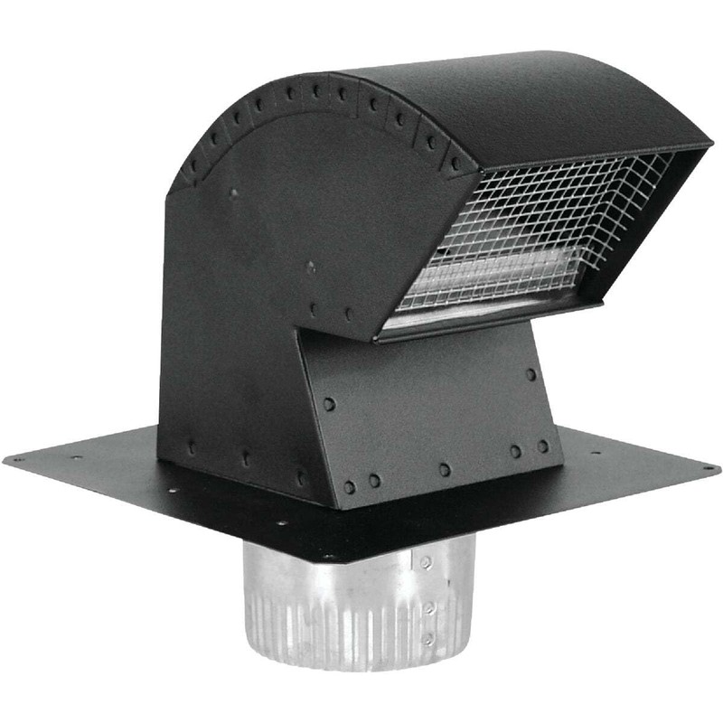 Imperial Manufacturing Group Vt0568-A 6 Black R-2 Premium Roof Vent