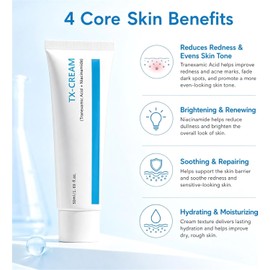 Crema Hidratante Facial Niacinamida y Arbutina para Manchas y Tono Desigual Tamaño viaje 45ml, absorbe exceso de sebo, hidrata la piel, previene degradación del maquillaje, mantiene cutis mate y fresco